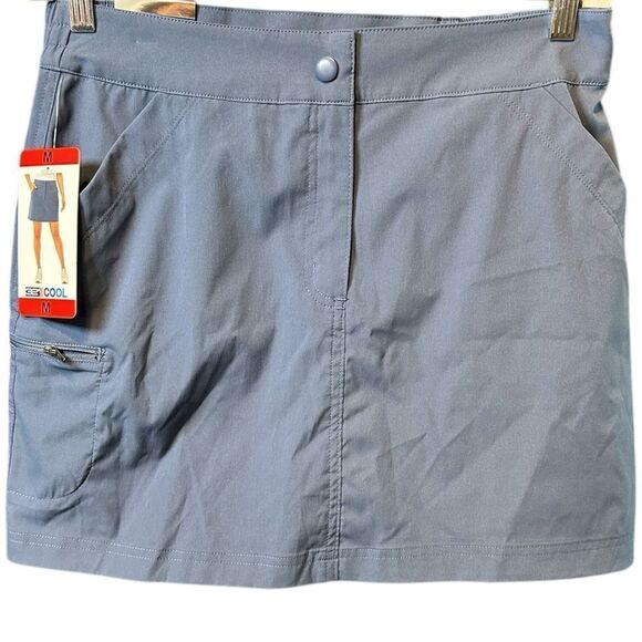 NWT 32 Degrees Cool Women’s Slate Blue Skort - Size Medium - Picture 3 of 9